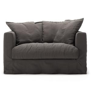 Fauteuil Love Seat Decotique Le Grand Air en granit fumé