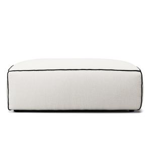 Repose-pieds Decotique Grand Hue Vapeur/ Blanc/Gris Graphite