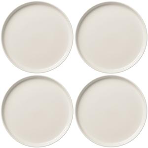 Decotique BON Assiette 28 Lot de 4 Ivoire