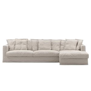Canapé 3 Places Decotique Le Grand Air Divan Droit Blond Naturel