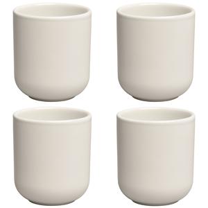 Decotique BON Tasse Espresso Lot de 4 Ivoire