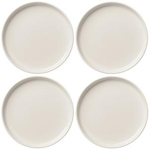 Decotique BON Assiette 22 Lot de 4 Ivoire