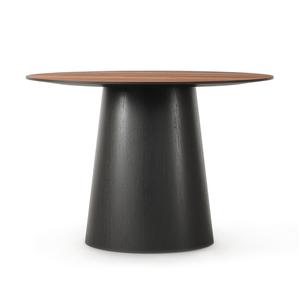 Table à manger Decotique Social 150 Noyer/ Noir/ Chêne