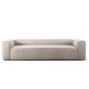 Grand Canapé 3 Places Decotique Champagne/ Beige