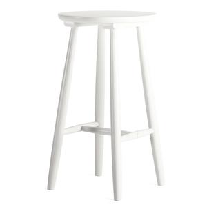 Tabouret de Bar Department Wood H23 Blanc
