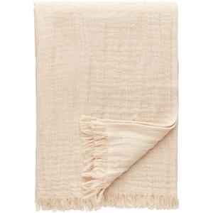 Couvre-lit froissé Decotique 130x170 Naturel