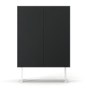 Meuble Decotique Vogue 64 Gris Anthracite/ Blanc