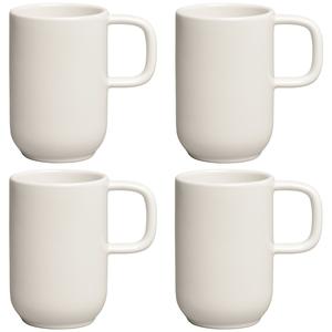 Decotique BON Mug Lot de 4 Ivoire