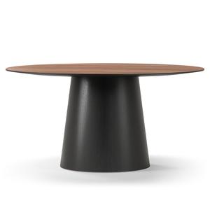 Table à Manger Decotique Social 150 Noyer/ Noir/ Chêne