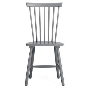Chaise de Salle à Manger Windsor H17 Department Wood, Gris Foncé