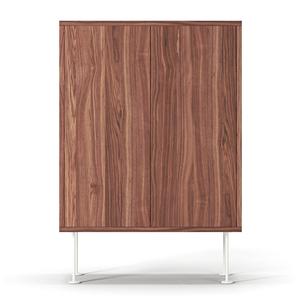 Meuble Decotique Vogue 64 Noyer/ Blanc