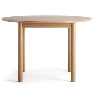 Table à Manger Department Wood Ø110 cm Chêne