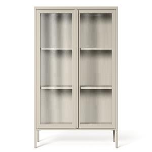 Meuble de Rangement 90x150 cm Gris Galet