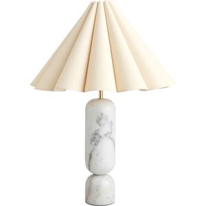 Lampe à Poser Decotique Lauren Blanc/Naturel