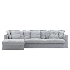Canapé 3 personnes Decotique Le Grand Air Divan gauche Nordic Sky