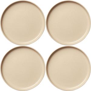 Decotique BON Assiette 22 Lot de 4 Beige