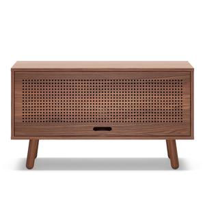 Banc TV Department Ray 100 cm Noyer