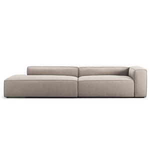 Canapé 3 places Decotique Grand ouvert côté gauche, couleur Sandshell/ Beige
