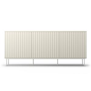 Buffet Decotique Wave 3D Crème