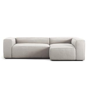 Decotique Grand Canapé 3 Places Divan Droit Moonwhite