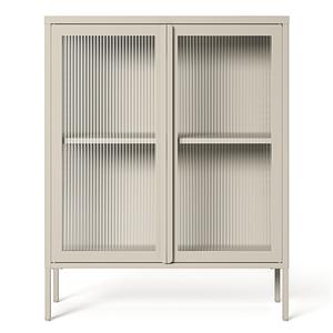 Meuble de Rangement 90x110 cm Gris Galet