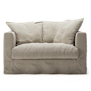 Fauteuil Love Seat Decotique Le Grand Air Blond Naturel