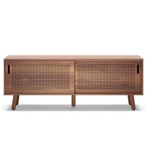 Banc TV Department Ray 150 cm Noyer