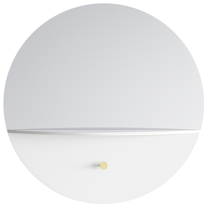 Miroir Mural Department Pie B 80 Blanc