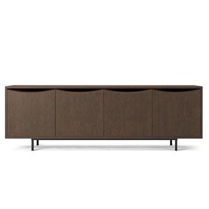 Meuble TV Decotique Sable en Chêne Foncé