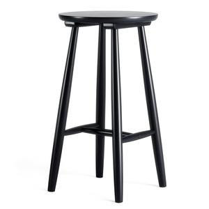 Tabouret de Bar Department Wood H23 Noir