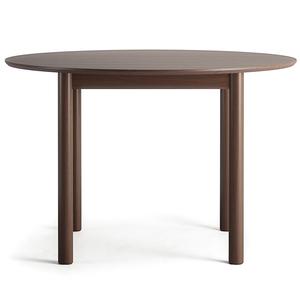 Table à Manger Department Wood Ø110 cm Chêne Foncé