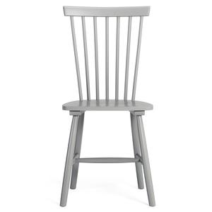 Chaise de Salle à Manger Windsor H17, Gris, Department Wood
