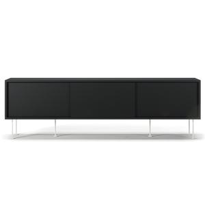 Meuble TV Decotique Vogue avec Pieds 180 Anthracite/ Blanc