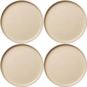 Decotique BON Assiette 28 Lot de 4 Beige