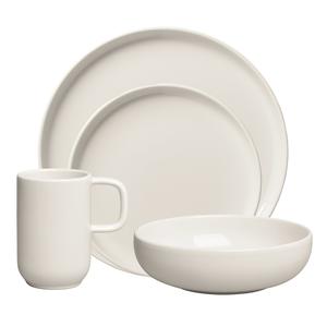 Service de table Decotique BON, lot de 16 pièces, ivoire