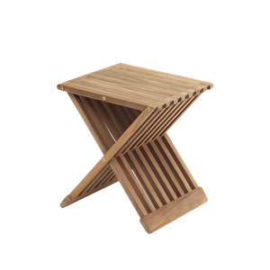 Fritz Hansen Skagerak Collection Fionia Tabouret Bois de Teck