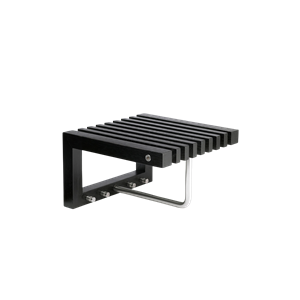 Porte-manteau Fritz Hansen Skagerak Collection Cutter Mini en Chêne Noir et Acier Inoxydable