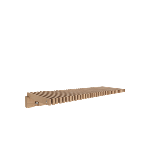 Porte-manteau Cutter Collection Fritz Hansen Skagerak, chêne/acier inoxydable