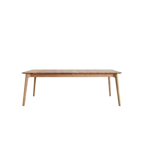 Table Extensible de Salon Ro Collection 90x190-290 cm Chêne Huilé