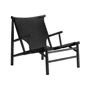 NORR11 Fauteuil Samurai Chêne Noir/Noir