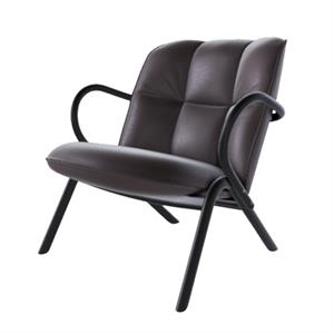 Fauteuil Bas Cissy TON Noir/ Prescott 289 Root