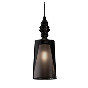 Suspension Karman Alibaglass, grand , Noir