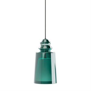 Suspension Karman Alibaglass, Petit Turquoise