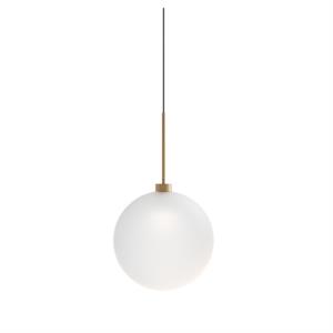 Suspension Karman Opium 1 Ø30 g, Glacé/ Aluminium/ Bronze