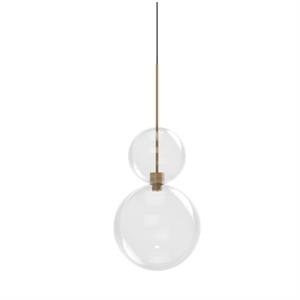 Suspension Karman Opium 2 Transparent/ Aluminium/ Bronze