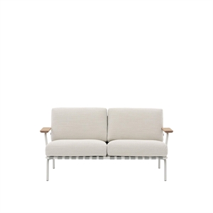 Muuto Settle Canapé d'extérieur 2 places Laze 1/ Gris