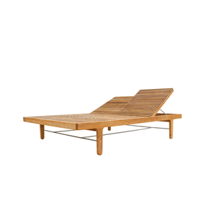 Sibast Furniture RIB Bain de Soleil Double en Teck