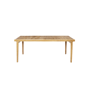 Table de Jardin RIB 140 en Teck de Sibast Furniture