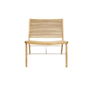 Fauteuil D'extérieur RIB en Teck de Sibast Furniture
