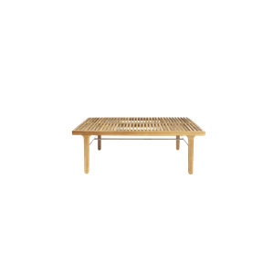 Table Basse D'extérieur Carrée en Teck Sibast Furniture RIB